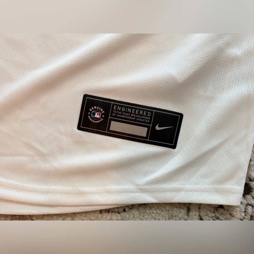 Nike Authentic Seattle Mariners Cal Raleigh #29 White MLB Jersey Men’s Sz: XXL - Picture 7 of 9